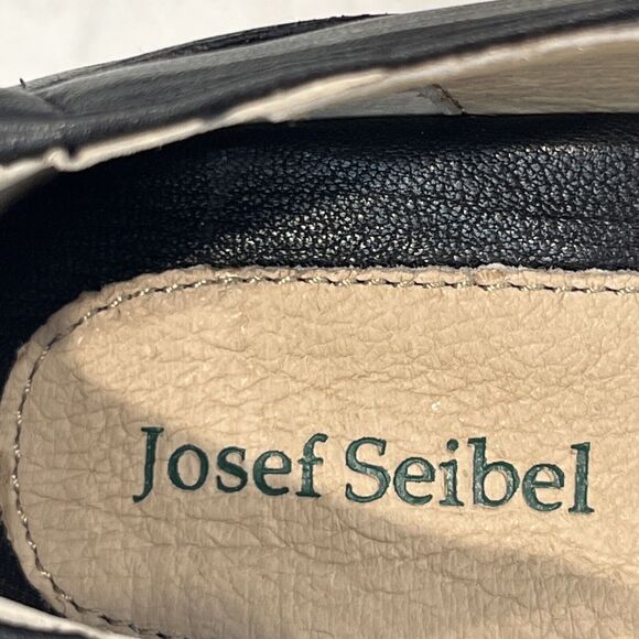 Josef Seibel New Cara Black Leather Mary Jane Shoes 41 US 10-10.5 Pumps Heels - Picture 10 of 15